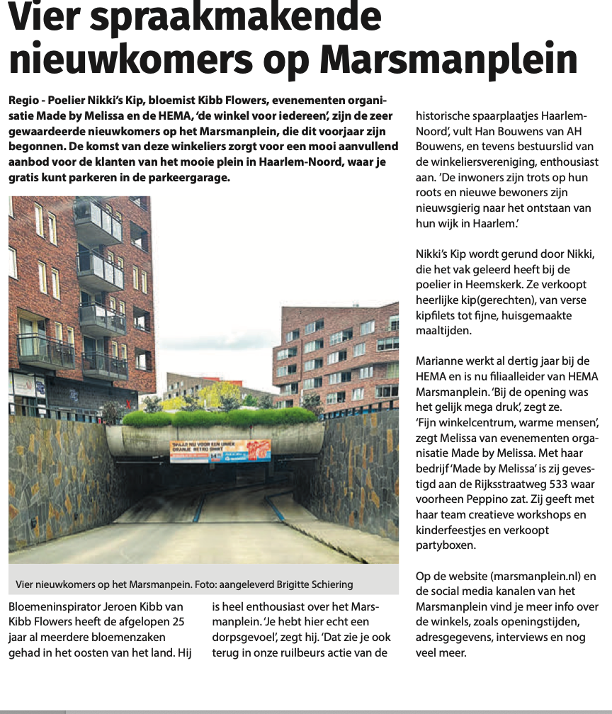 Marsmanplein Haarlem-Noord in de media 