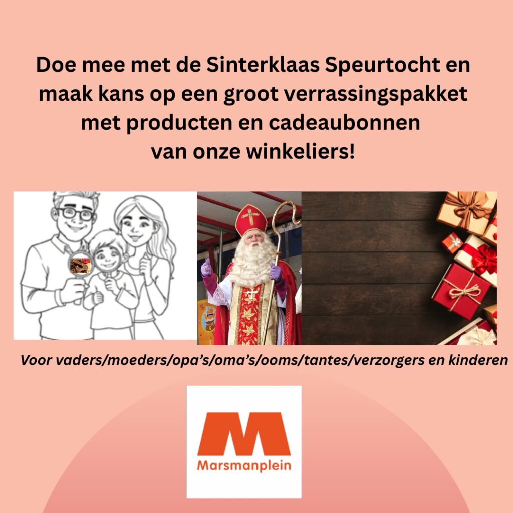 Marsmanplein Sinterklaas Speurtocht
