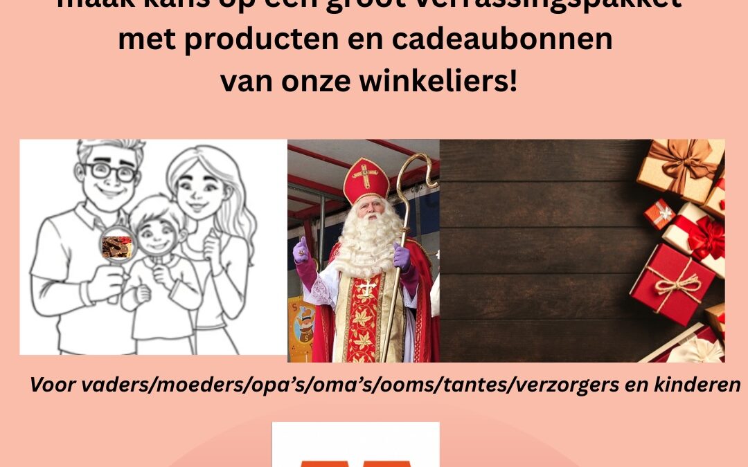 Doe mee met de Sinterklaas Speurtocht en maak kans op een groot verrassingspakket!